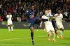 PSG's Ousmane Dembele controls the ball during the French League One soccer match between Paris Saint Germain and Nice in Paris, Saturday, Nov. 1, 2025. (AP Photo/Aurelien Morissard)