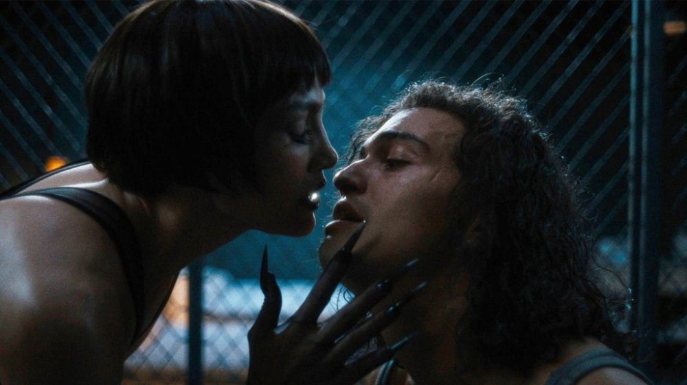 This image released by Roadside Attractions shows Jennifer Lopez, left, and Tonatiuh in a scene from