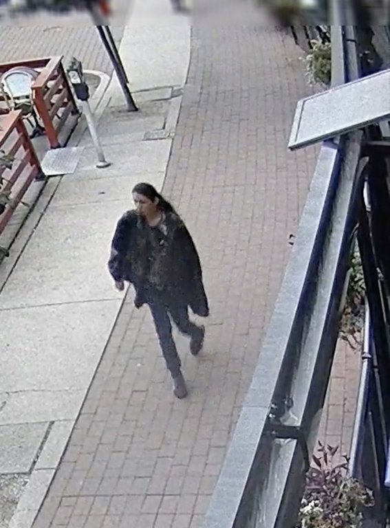 Vancouver Police have released images of a suspect, seen in an undated still image made from handout video footage, in a series of stranger attacks in Yaletown on Friday, where four people were stabbed. THE CANADIAN PRESS/Handout - Vancouver Police (Mandatory Credit)