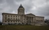 The exterior of the Manitoba legislature is seen in Winnipeg, Wednesday, Nov. 6, 2024. THE CANADIAN PRESS/John Woods