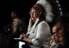 Assembly of First Nations (AFN) National Chief Cindy Woodhouse Nepinak speaks at the Assembly of First Nations (AFN) Annual General Assembly in Winnipeg, Wednesday, Sept. 3, 2025. THE CANADIAN PRESS/John Woods