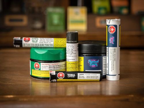 JESSICA LEE / WINNIPEG FREE PRESS

Products at Black Tie Cannabis are photographed on June 27, 2022.

Reporter: Gabby Piche