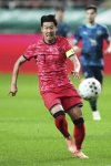 FILE - South Korea's Son Heung-min dribbles the ball during the international friendly soccer match between South Korea and Paraguay at Seoul World Cup Stadium in Seoul, South Korea, Tuesday, Oct. 14, 2025. (AP Photo/Lee Jin-man,File)