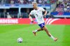 FILE - United States' Antonee Robinson controls the ball during a Copa America Group C soccer match between the United States and Bolivia in Arlington, Texas, June 23, 2024. (AP Photo/Julio Cortez, File)