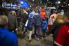 Baseball fans leave the Rogers Centre following World Series Game 7 between the Toronto Blue Jays and Los Angeles Dodgers in Toronto on Sunday, November 2, 2025. THE CANADIAN PRESS/Nick Iwanyshyn
