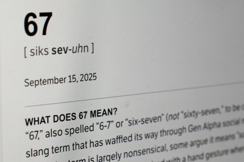 This Dictionary.com page shows the newest word of the year 