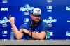 Toronto Blue Jays manager John Schneider speaks to the media before Game 6 of baseball's World Series against the Los Angeles Dodgers, Friday, Oct. 31, 2025, in Toronto. (AP Photo/Ashley Landis)
