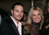 FILE - Britney Spears, right, and her husband Kevin Federline arrive for a post Grammy party in Beverly Hills, Calif., on Feb. 8, 2006. (AP Photo/Danny Moloshok, File)