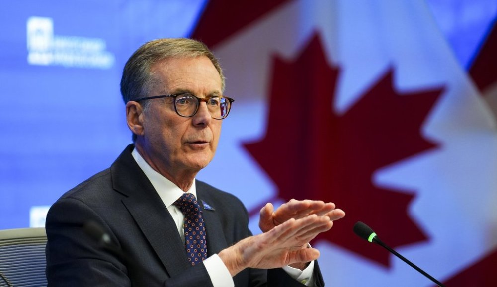 Tiff Macklem, Governor of the Bank of Canada, holds a press conference at the Bank of Canada in Ottawa on Wednesday, Oct. 29, 2025.  THE CANADIAN PRESS/Sean Kilpatrick