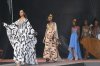 Models walk the runway during a fashion show for peace in Timbuktu, northern Mali, Wednesday, Oct. 22, 2025, (AP Photo/Moulaye Sayah )