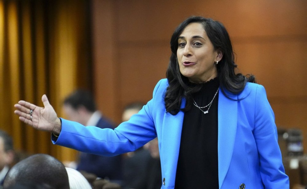 Minister of Foreign Affairs Anita Anand responds to a question during question period in the House of Commons on Parliament Hill in Ottawa on Friday, Oct. 24, 2025. THE CANADIAN PRESS/Sean Kilpatrick
