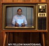 In a slickly produced video posted on social media Friday, Kinew shared his take on Reagan’s 1987 address and backed Ontario’s ad. (Facebook)