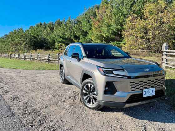 The 2026 Toyota RAV-4 is all-new and available only as a hybrid or plug-in hybrid. (Kelly Taylor / Free Press)