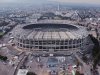 The Azteca Stadium, which will host the opening game of the 2026 FIFA World Cup, sits in Mexico City during renovations, Tuesday, Nov. 18, 2025. (AP Photo/Eduardo Verdugo)