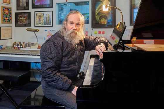 Classical pianist Lubomyr Melnyk performs Nov. 30 at First Presbyterian Church. (Mike Deal / Free Press)