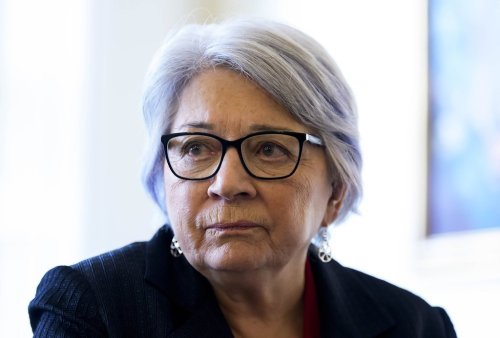 Gov. Gen. Mary Simon participates in an interview at Rideau Hall in Ottawa, on Friday, Sept. 26, 2025. THE CANADIAN PRESS/Justin Tang
