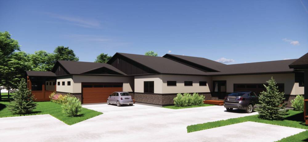 Supplied
                                Bungalows will come with attached double garages and driveways to replicate the convenience of living in a single-family home.