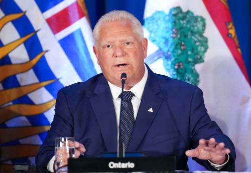 THE CANADIAN PRESS files
                                Ontario Premier Doug Ford