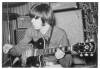 Left: Young’s Kelvin High School photo Above: Young, in 1966, one week after meeting Stephen Stills, leading to the creation of Buffalo Springfield.