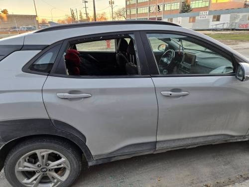 SUPPLIED
                                Ashley Munro had 164 pairs of socks — donations to charity — stolen when her car was broken into on Monday.