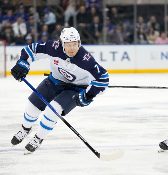 Winnipeg Jets' Vladislav Namestnikov said he's excited to be back, with lots to prove after last season. (Mary Altaffer / The Associated Press files)