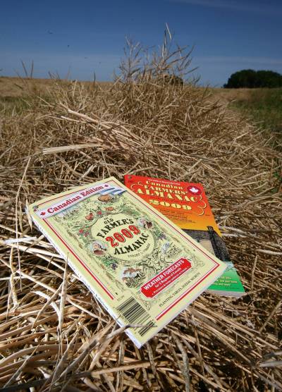 The 2026 edition of the Farmers’ Almanac will be the final issue of the 208-year-old publication. (Bruce Bumstead/Brandon Sun)