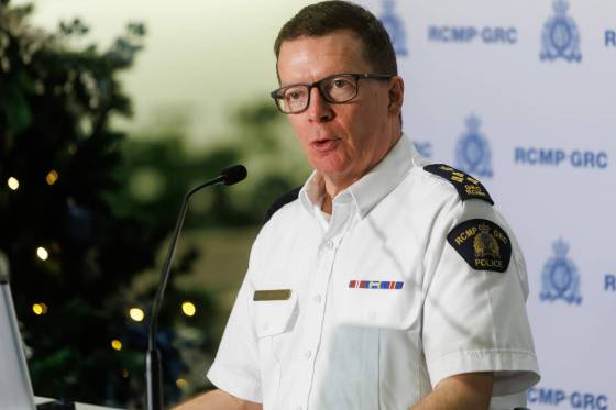 Assistant Commissioner Scott McMurchy, Commanding Officer, RCMP Manitoba (Mike Deal / Free Press files)