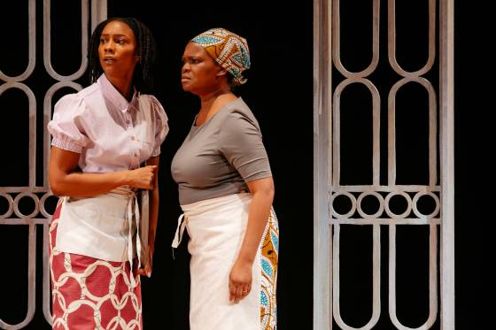 Reena Jolly (left) and Bola Aiyeloa-Owens in Serving Elizabeth. (Joey Senft photo)
