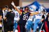 Christopher Katsarov / THE CANADIAN PRESS FILES
                                Montreal Alouettes&rsquo; Isaac Adeyemi-Berglund celebrates after a turnover.