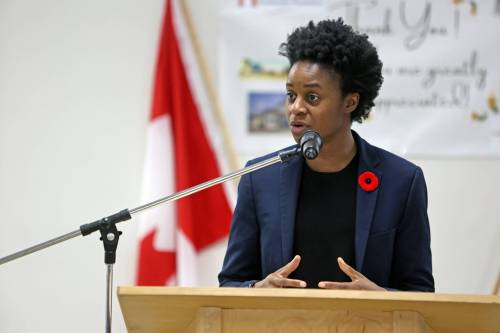 Connor McDowell/The Brandon Sun Files
                                Manitoba Health Minister Uzoma Asagwara announced two, new, full-time midwives based in Selkirk will deliver midwifery services to Manitoba’s Interlake-Eastern Health region.