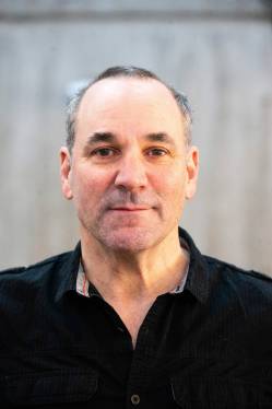 MIKAELA MACKENZIE / FREE PRESS
                                Alex Poch Goldin very busy year includes three staged readings of The Right Road to Pontypool.