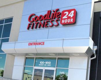 SIMON FULLER / CANSTAR NEWS
                                A woman who was sexually assaulted by a personal trainer at the Goodlife Fitness location on Regent Avenue West in 2023 is suing her attacker and Goodlife Fitness Centres Inc.