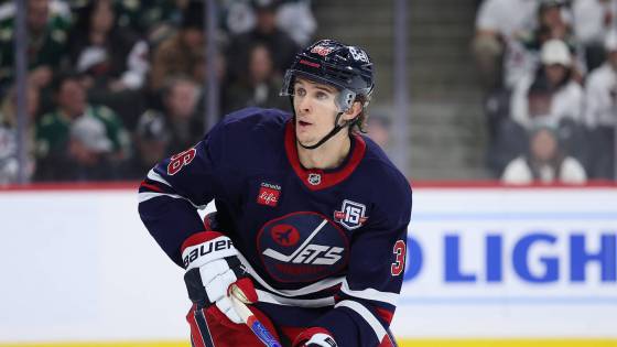 Winnipeg Jets forward Morgan Barron. (Matt Krohn / The Associated Press files)
