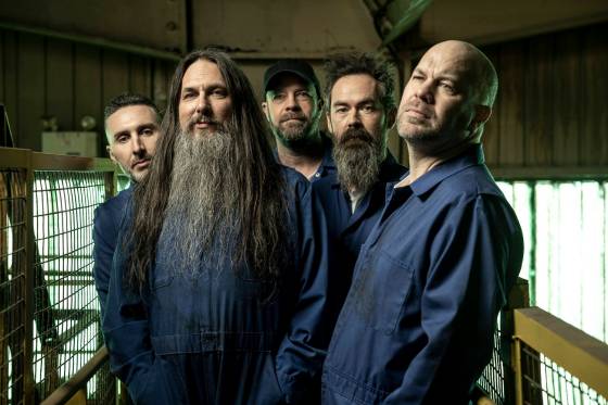 From left: Steve Molella, Rick Jackett, Sean Anderson, James Black and Scott Anderson of Finger Eleven (Jesse Milns photo)