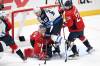 Nick Wass / The Associated Press
                                Winnipeg Jets right winger Nino Niederreiter runs into Washington Capitals goaltender Charlie Lindgren in the third period, Wednesday in Washington.