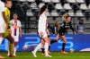Juventus' women Michela Cambiaghi celebrates after scoring Juventus' women Chiara Beccari celebrates after scoring during the women's Champions League soccer match between Juventus and OL Lyonnes in Biella, Italy, Wednesday, Nov. 19, 2025. (Fabio Ferrari/LaPresse via AP)