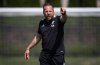 FILE - Then-Vancouver Whitecaps head coach Marc Dos Santos instructs his players during a soccer training session in Vancouver, British Columbia, Monday, Aug. 2, 2021. (Darryl Dyck/The Canadian Press via AP, File)