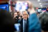 Prime Minister Mark Carney meets with supporters at New Town Bakery & Restaurant in Vancouver, B.C., on Wednesday, Nov. 12, 2025. THE CANADIAN PRESS/Ethan Cairns
