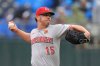 FILE - Cincinnati Reds relief pitcher Emilio Pagan throws during the ninth inning of a baseball game against the Kansas City Royals, May 26, 2025, in Kansas City, Mo. (AP Photo/Charlie Riedel, File)