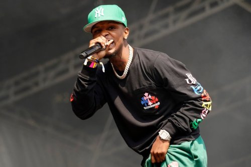 FILE - Toosii performs on day four of the Lollapalooza music festival in Chicago on Aug. 1, 2021. (Photo by Rob Grabowski/Invision/AP, File)