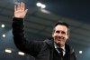 Aston Villa's manager Unai Emery before the Europa League soccer match between Aston Villa and Young Boys in Birmingham, England, Thursday, Nov. 27, 2025. (Joe Giddens/PA via AP)