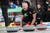 Brad Jacobs yells from the house during Canadian Olympic curling trials action against Team Epping in Halifax, Tuesday, Nov. 25, 2025. THE CANADIAN PRESS/Darren Calabrese