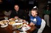Make-A-Wish recipient Delfina Budziak, 11, dines with Toronto Blue Jays designated hitter George Springer at a Jack Astors restaurant in Toronto in a Wednesday, Dec. 3, 2025, handout photo. THE CANADIAN PRESS/Handout - Make-A-Wish Canada, Jeremy Chan (Mandatory Credit)