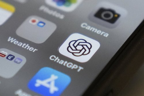 The Chat GPT app icon appears on a smartphone screen on Monday, Aug. 4, 2025. (AP Photo/Kiichiro Sato)