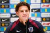 England's Alex Scott during a press conference at Tottenham Hotspur training ground, Enfield, England, Tuesday, Nov. 11, 2025. (Bradley Collyer/Pool Photo via AP)