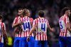 Atletico Madrid's Marcos Llorente celebrates scoring his side's third goal during a Champions League opening phase soccer match between Atletico Madrid and Union Saint-Gilloise in Madrid, Spain, Tuesday, Nov. 4, 2025. (AP Photo/Manu Fernandez)