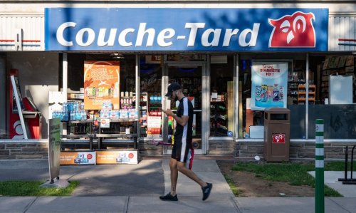 A Couche-Tard convenience store is seen in Montreal, Thursday, Sept. 5, 2024. THE CANADIAN PRESS/Christinne Muschi