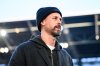 Augsburg's head coach Sandro Wagner stands in the stadium before the German Bundesliga soccer match between FC Augsburg and Hamburger SV in Augsburg, Germany, Saturday, Nov. 22, 2025. (Tom Weller/dpa via AP)