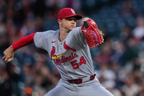 FILE - St. Louis Cardinals' Sonny Gray pitches to a San Francisco Giants batter during the first inning of a baseball game, Sept. 24, 2025, in San Francisco. (AP Photo/Godofredo A. Vásquez, file)