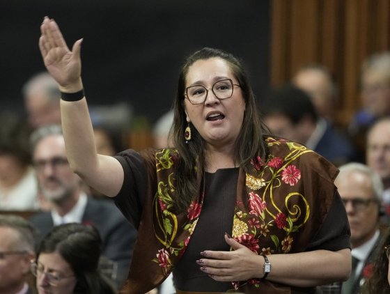 Indigenous Services Minister Mandy Gull-Masty (Adrian Wyld / The Canadian Press files)